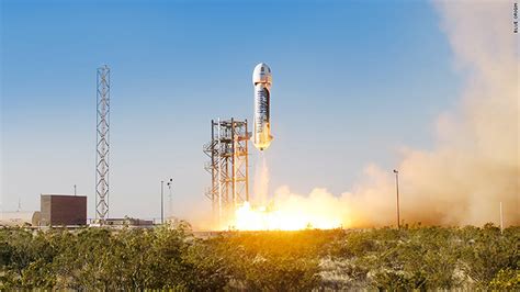 Amazon's Jeff Bezos launches first rocket into space - Apr. 30, 2015