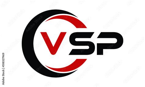 VSP swoosh three letter logo design vector template | monogram logo | abstract logo | wordmark ...