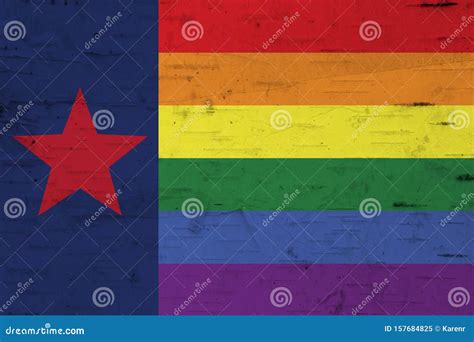 A Rustic Old Texas Pride Flag on Weathered Wood Stock Image - Image of texas, vintage: 157684825