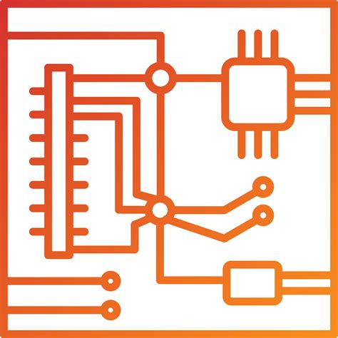 Pcb Board Icon Style 9214468 Vector Art at Vecteezy