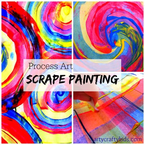 Scrape Painting