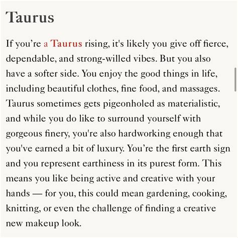 Taurus Rising Sign | Taurus zodiac facts, Taurus ascendant, Astrology chart