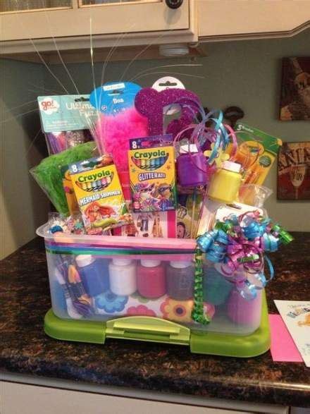 New basket ideas for kids raffle 42+ ideas | Craft gift basket, Kids gift baskets, Auction gift ...