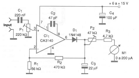 Analog Vu Meter Driver Circuit » Wiring Way
