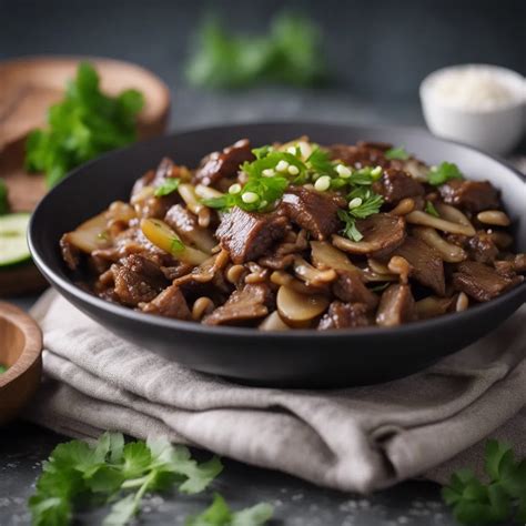 Moo Shu Beef, an American-Chinese dish packed with deep flavor and ...