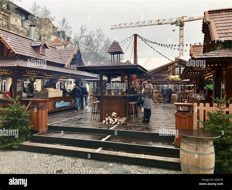 Luxembourg Christmas market 2017 Stock Photo - Alamy