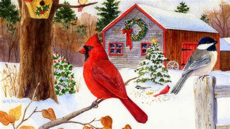 Christmas Bird Desktop Wallpapers - 4k, HD Christmas Bird Desktop ...