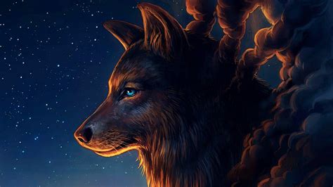 Wolves Art Wallpapers - Top Free Wolves Art Backgrounds - WallpaperAccess