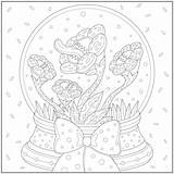 Flower Ribbon Coloring Page Stock Illustrations – 327  sketch template