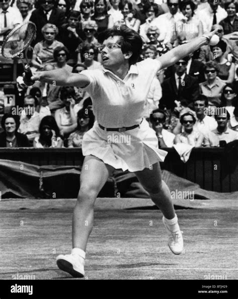 Billie Jean King, Wimbledon, England, July 6, 1968 Stock Photo - Alamy