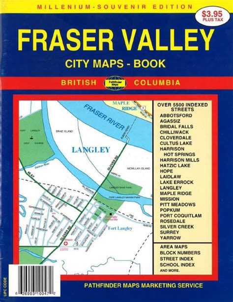 Buy map: Fraser Valley, BC, Canada, Atlas by GM Johnson – YellowMaps Map Store