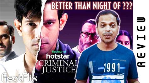 Criminal Justice (2019) Season 1 Crime, Drama, History Tv Series Review In Hindi | FeatFlix ...