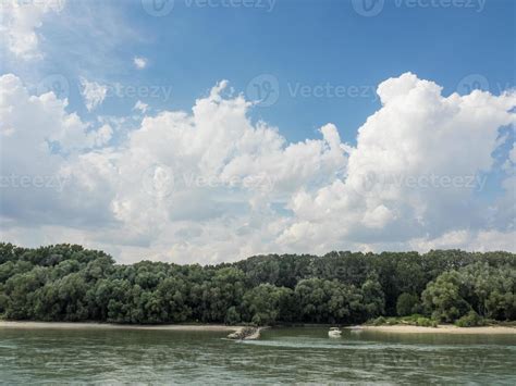 Bratislava at the danube river 7297985 Stock Photo at Vecteezy