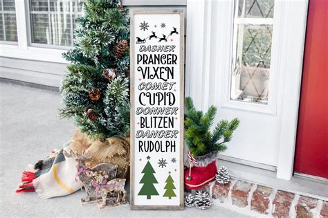 Christmas Porch Sign SVG bundle, Porch Christmas Signs, Farmhouse Svg ...