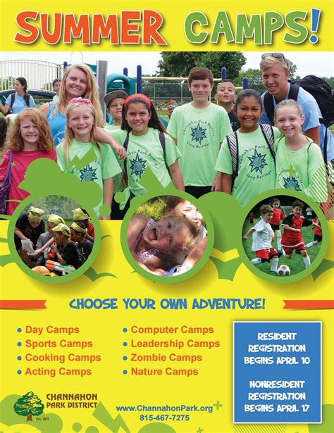 2017 channahon park district summer camp guide by Channahon Park ...