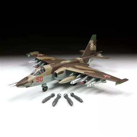 ZVEZDA 4807 SUKHOI SU-25 Frogfoot Soviet Attack Aircraft 1:48 Plastic Model Kit EUR 51,28 ...