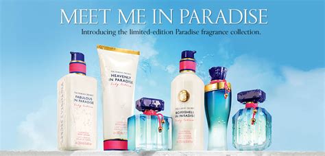 Victoria's Secret Paradise Collection, trio of tropical inspired fragrances for women