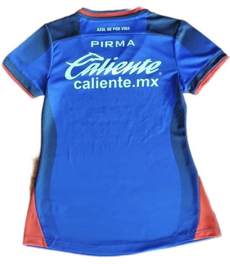 Cruz Azul Woman's Home Soccer Jersey 23/24 - Authentic Female Football Kit