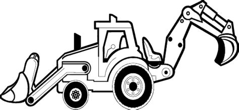 Free Bulldozer Clipart Black And White, Download Free Bulldozer Clipart ...