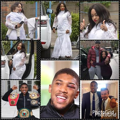 Anthony Joshua's mother steps out in style as she brings heavyweight ...