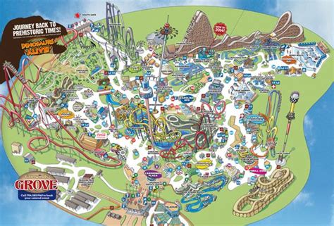 Carowinds Amusement Park Map and Directions