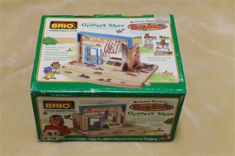 BRIO Richard Scarry Busy Town Grocery Store 32532 RARE IOB | #1925145090