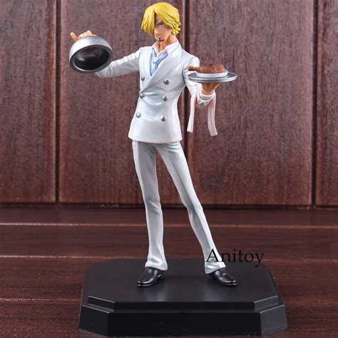 One Piece Figure One Piece Chef Sanji Black / White Suit Cook Vinsmoke ...