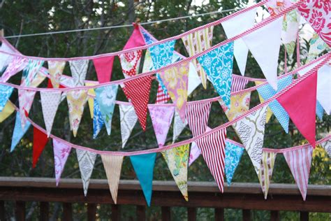 Bridal Bunting Custom 80' of Fabric Wedding Flag Banner - Etsy ...