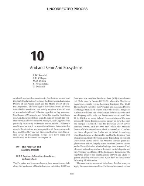 (PDF) Arid and Semi-Arid Ecosystems