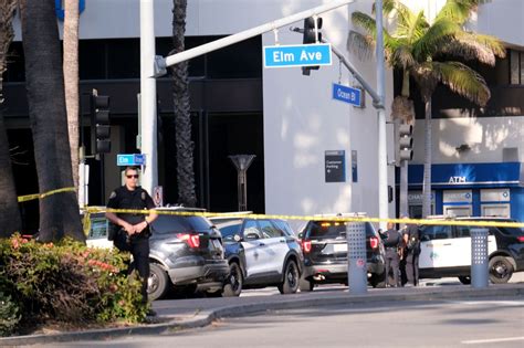 Long Beach police officer shoots, injures suspect possibly involved in 3 other shootings ...