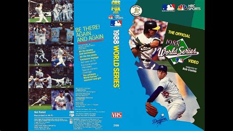 The 1988 MLB World Series Highlights - Champions The L.A. Dodgers - YouTube