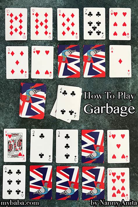 How To Play Garbage | Playing card games, Fun card games, Family card games