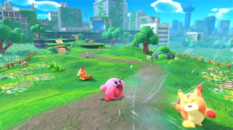 Nintendo Shows off 6 Minutes Of Kirby and the Forgotten Land Gameplay - Gameranx