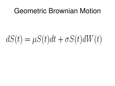 PPT - Derivation of Black - Scholes Formula by Change of Time Method ...