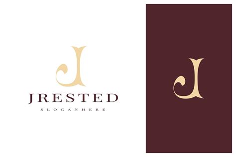 elegant simple minimal luxury letter j logo design 25513124 Vector Art ...