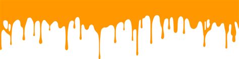 Drip Transparent Honey Orange Paint Drip Png - Clip Art Library