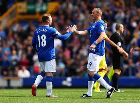 Rooney x Everton | Wayne Rooney Dons Everton Kit For Legend's ...