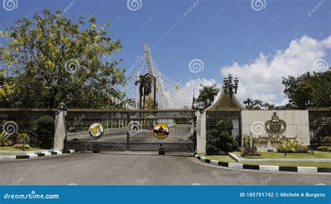 Istana Nurul Iman Sultan`s Palace In Brunei Editorial Image ...