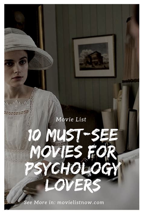 10 Must-See Movies For Psychology Lovers - Movie List Now