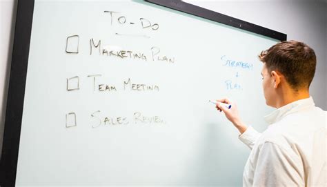 Office Whiteboard Royalty-Free Stock Photo