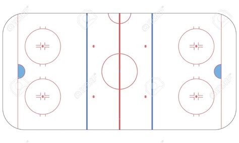 Hockey Rink Vector at GetDrawings | Free download