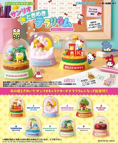 Re-Ment Miniature Sanrio Hello Kitty & Friends Terrariu