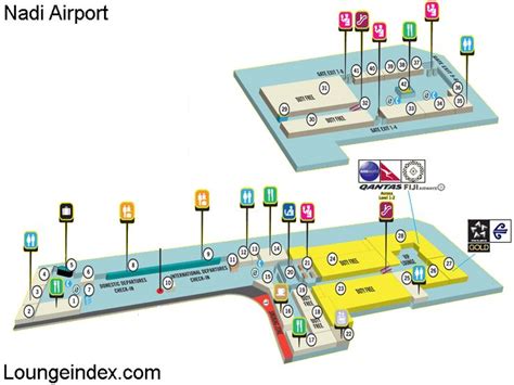 NAN: Nadi Airport Guide - Terminal map, airport guide, lounges, bars, restaurants & reviews with ...