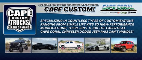 Cape Coral Chrysler Dodge Jeep Ram | New and Used Car Dealership in Florida