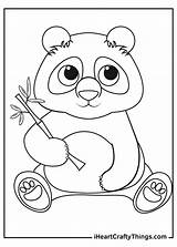 Pandas Coloring Pages sketch template