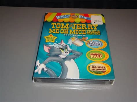 NEW TOM & Jerry Me Oh Mice Triple Feature DVD 44 TV Episodes Cartoon Family $11.99 - PicClick