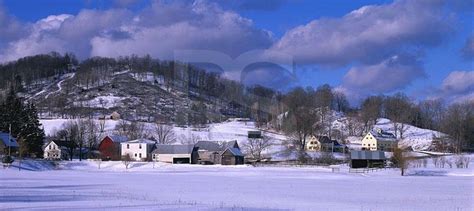 Vermont Winter | Vermont Winter Farmscape Panoramic, | Vermont winter, Snow scenes, Snow