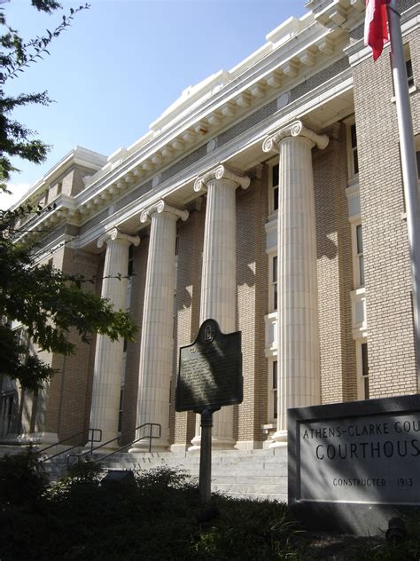 Places To Go, Buildings To See: Athens-Clarke County Courthouse ...