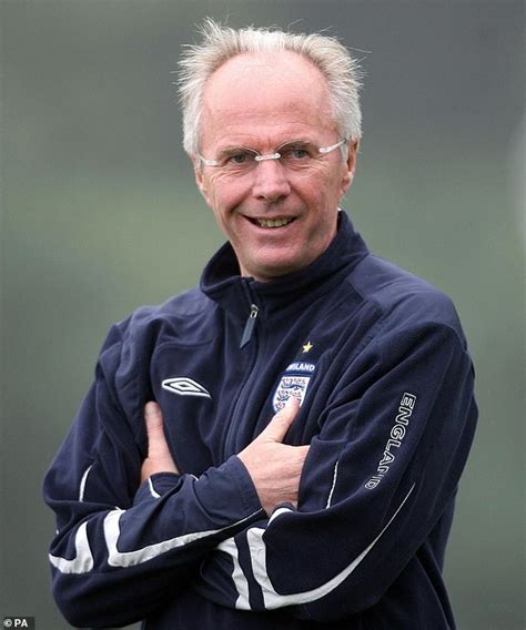 Sven-Goran Eriksson reveals his final dream is to watch England play ...