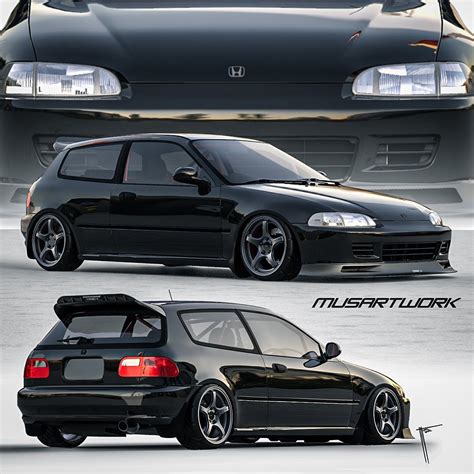 Real vs Imaginary, Pick Your 1980s or 1990s Honda Civic Hatchback ...